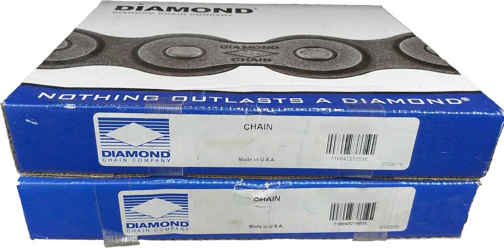 Diamond American Standard 1/2" Duplex Chain - Foot