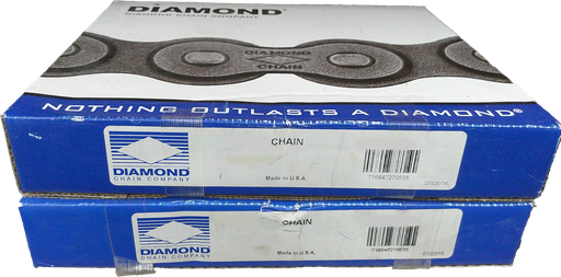 [ASA40-2-DIA] Diamond American Standard 1/2" Duplex Chain - Foot