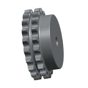 [4DR22] 1/2" Duplex 22T Sprocket Pilot Bore